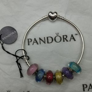 Authentic Pandora Disney Princess Murano Charms